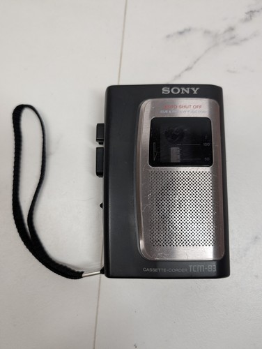Sony tcm handheld cassette - tcm-83,