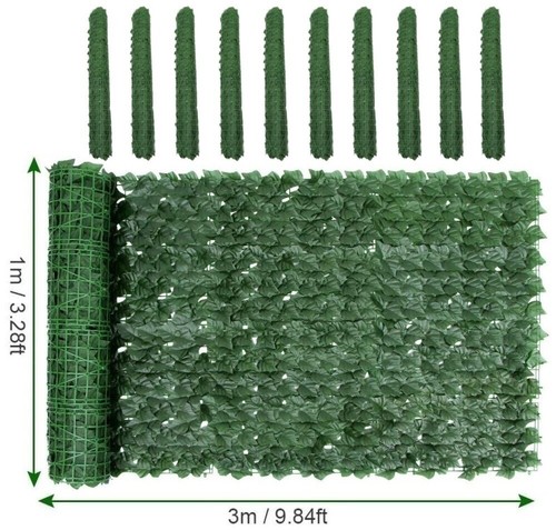 30m artificial hedge roll - hedge, fake