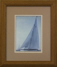 Photographic print by Beken. 'Classic Yacht Yankee'