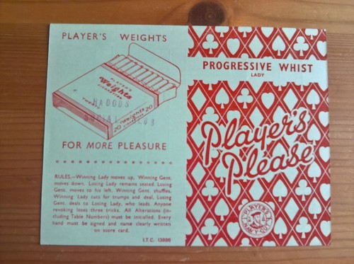 Players cigarettes advertising