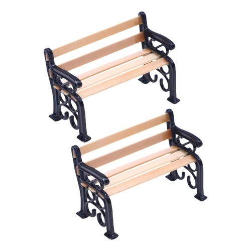 2pcs antique doll house - 2pcs,