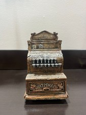 Rustic Old Fashioned Cash Register National music box Plays “Happy Trails”