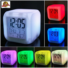LED Digital Silent Alarm Clock