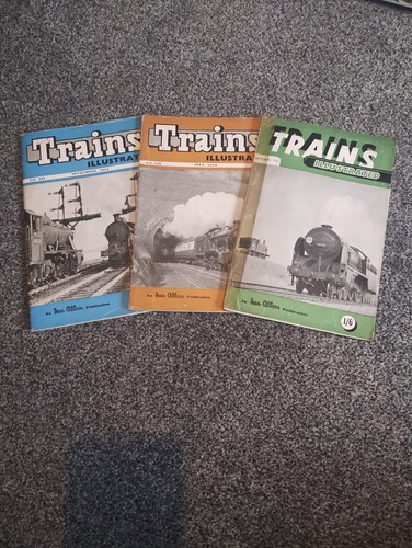 1953 1954 trains illustrated - &,