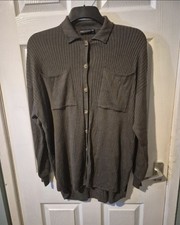 Ladies Khaki Pocket Long