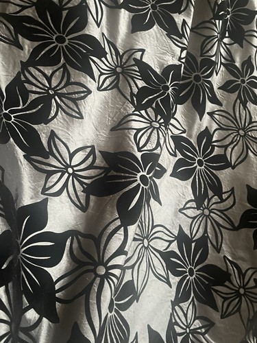 Metallic silver polyester - metallic,