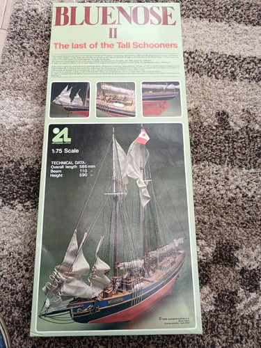 Bluenose 75 artesania - ii, 1:75