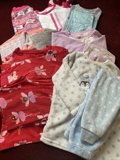 Girls Dressing Gown & 5 x Pj’s & 2 Nighties Age 5-6  Years