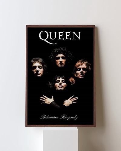 Queen freddie mercury poster - queen,