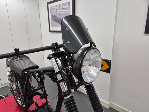 New motorcycle black flyscreen - motorcycle,