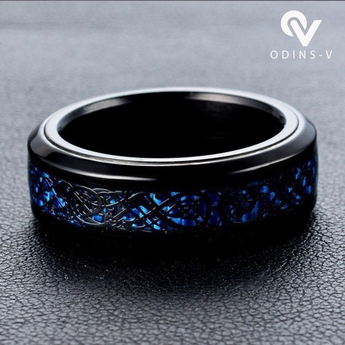 Men ring dragon celtic - dragon,