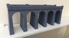 O Gauge 5 Arch Modular Viaduct