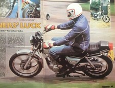 KAWASAKI  Z250C - ORIGINAL 1980 ROAD TEST COVERING 3 PAGES