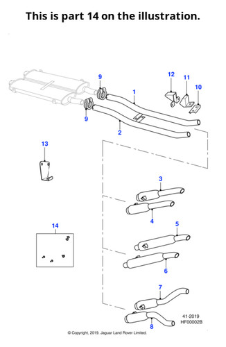 Jaguar kit exhaust - jaguar, system