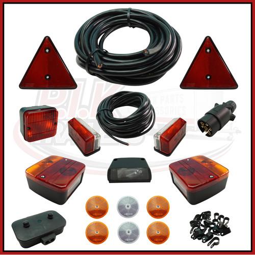 Trailer lighting kit with plug - lighting,