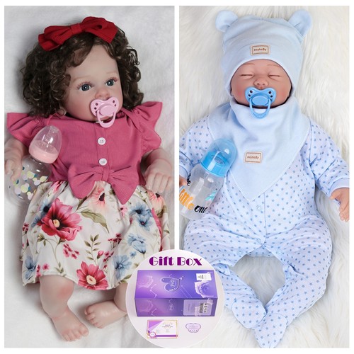 Lifelike twins real reborn - 22",