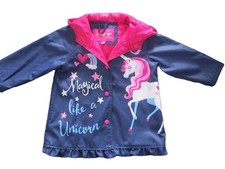 Girls Navy Blue Unicorn