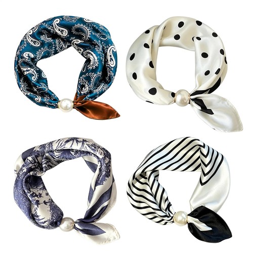 Pearl magnetic buckle - magnetic, scarf