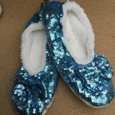 Ladies SNOOZIES Slipper Aqua