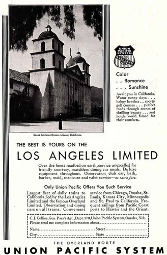 1930 union pacific system los - union, system: