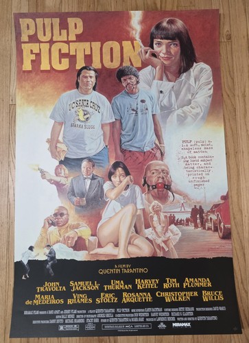 Pulp fiction poster wat north - pulp,