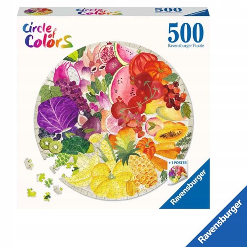 Ravensburger round puzzle - 2d,