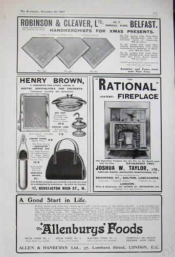 Old antique print 1907 - antique,