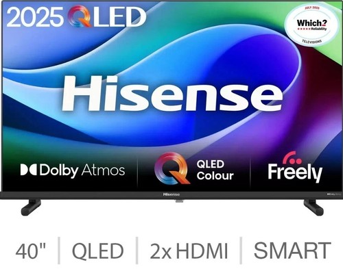 Hisense smart 40e5qtuk - tv, 40"