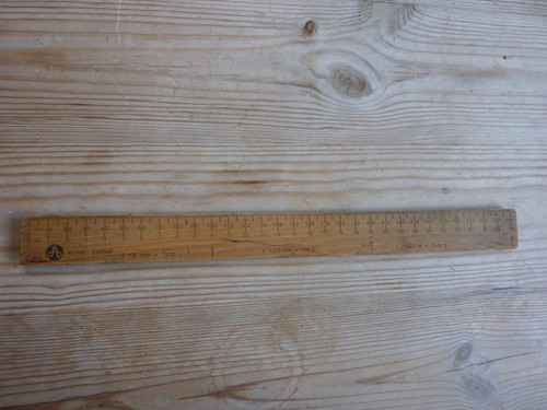 Vintage acme wooden 30cms - wooden,