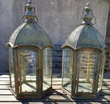 Antique effect pair - antique, large