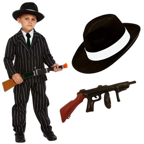 Gangster capone fancy dress - al,