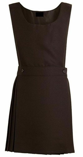 Pleated bib pinafore dress - pleated,