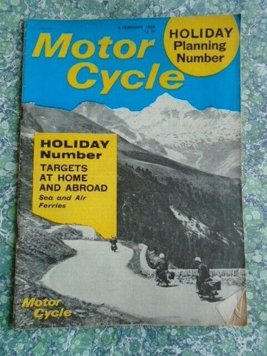 Motor cycle magazine - motor, 1966