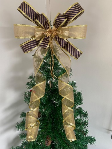 Gold deep purple christmas - gold,
