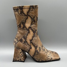 Topshop Leather Ankle Boots