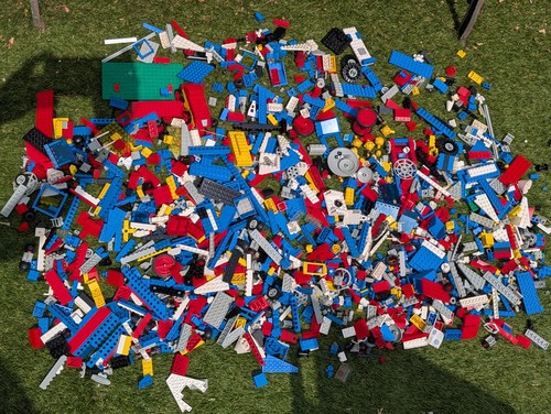 Vintage lego job lot - job, 1980s