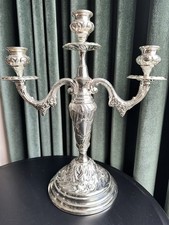 Vintage 3 Branch Silver Plated
