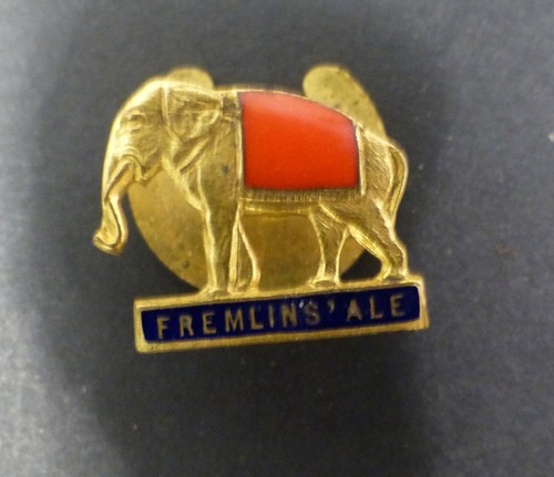 Fremlin ale elephant enamel - ale,