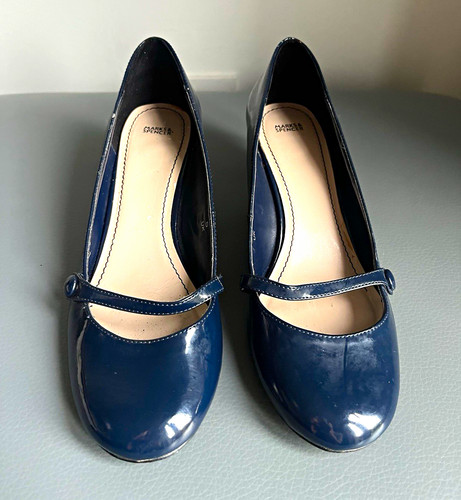 Marks spencer navy patent - marks,