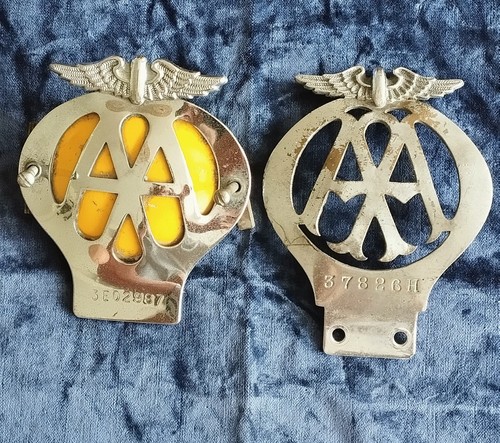 Rare vintage metal - aa, car