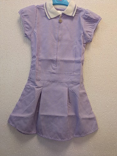 Lilac gingham summer - lilac,