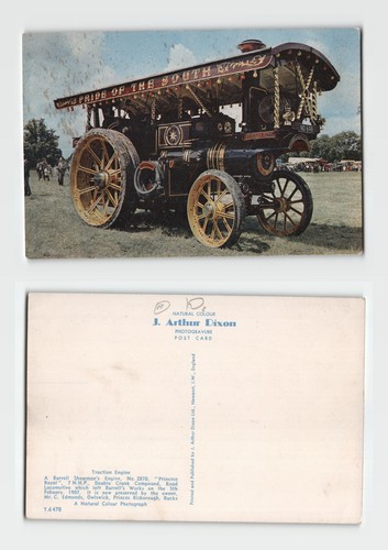 Postcard burrell showman s - -,