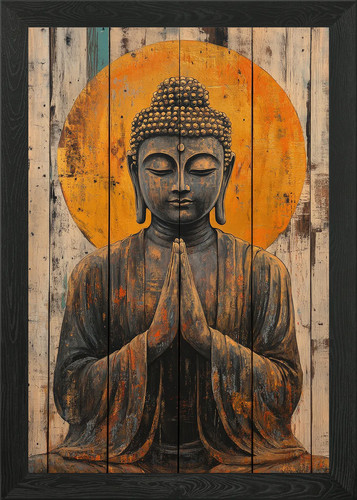 Buddha meditation wall - buddha, art