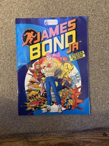 James bond sticker album - james,