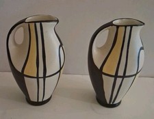 A Pair of FLORENZ Vintage Vases Bodo Mans Design 1957