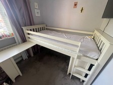 Cameo Julian Bowen mid sleeper cabin bed, wardrobe, drawers and desk