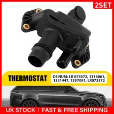 2PCS Coolant Thermostat For