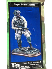 1 x VERLINDEN. WWII EASY COMPANY, 101st AIRBORNE PARATROOPER. 120mm SOLDIER KIT