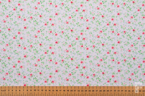 Small pink flowers poly - on,