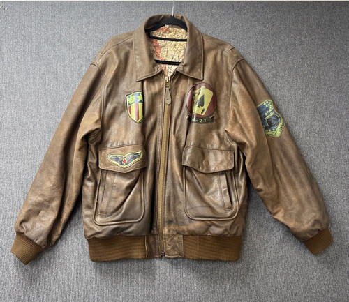 Vintage military leather